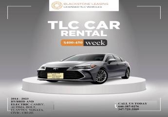 TLC Car Market - Hybrid and EV Cars for Rent: Toyota Camry, and More